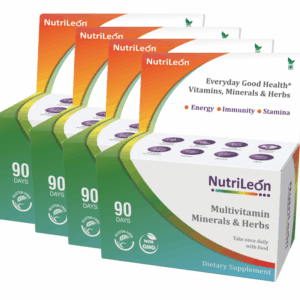 NutriLeon Multivitamin Daily with Spirulina & Ginseng 360 Tablets