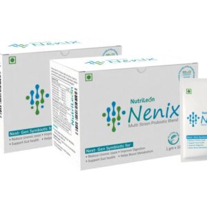 Nenix 40 Billion CFU Pre-Probiotic Sachet Pack of 2
