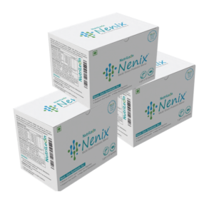 Nenix 40 Billion CFU Pre-Probiotic Sachet Pack of 3